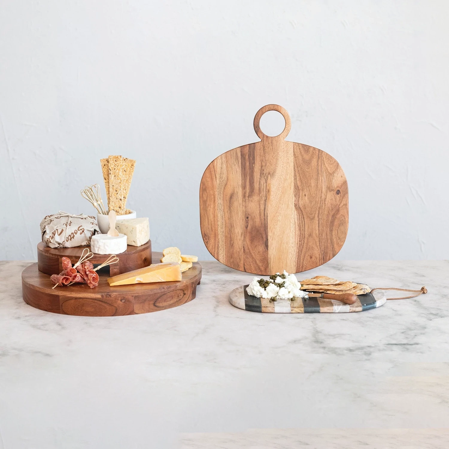 Acacia Wood Serving Board, 16&quot;