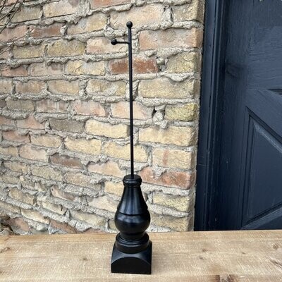 Display Pole w/ Base (Mini Gallery) Black