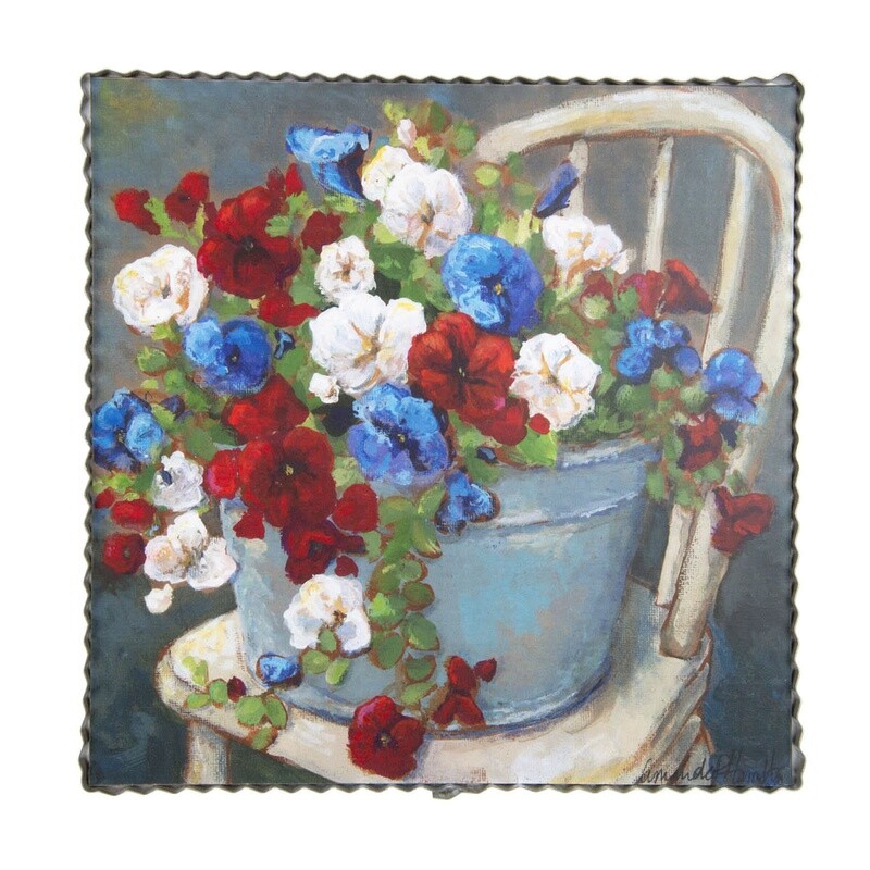 Patriotic Petunias Print