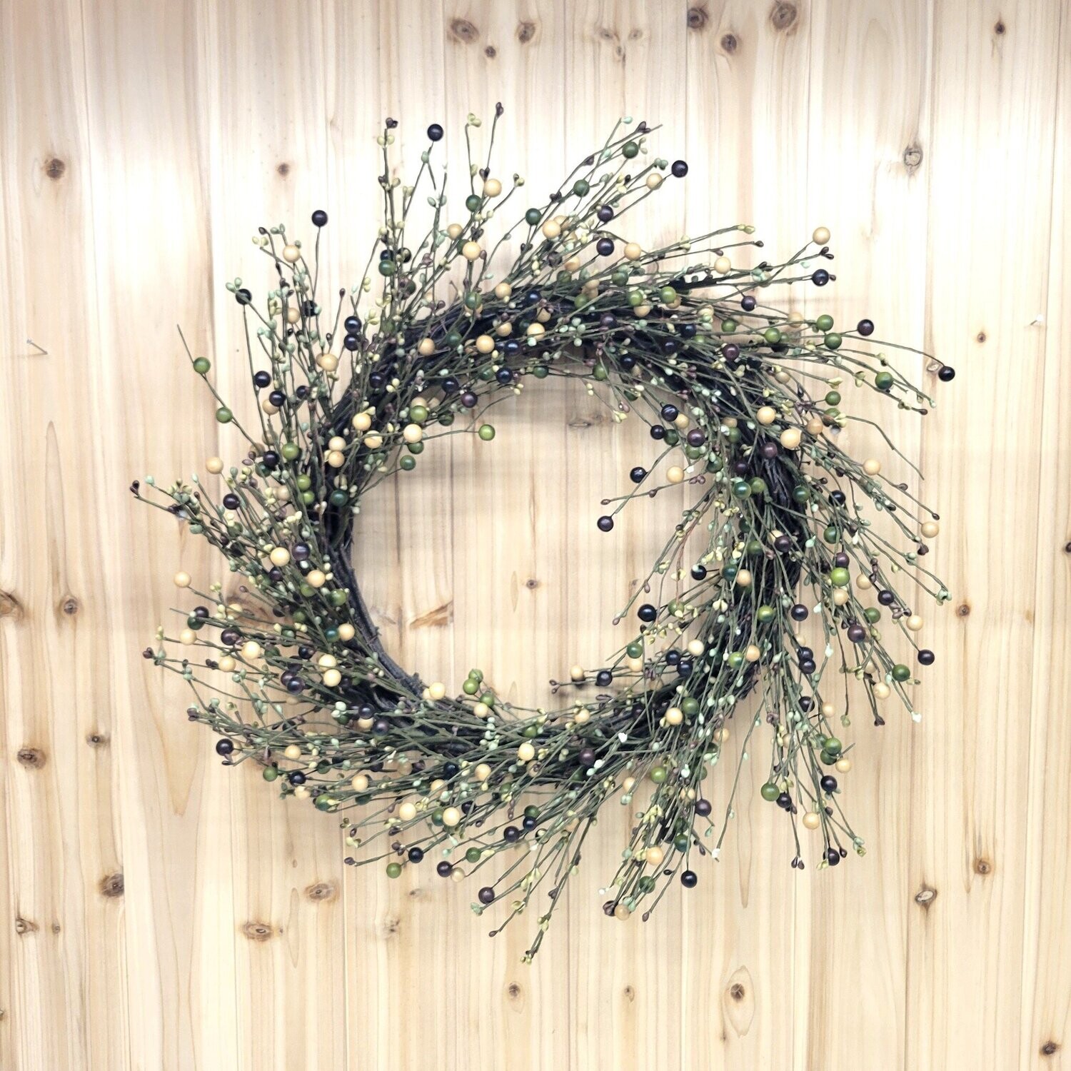 20&quot; Coffee Beans Berry Wreath