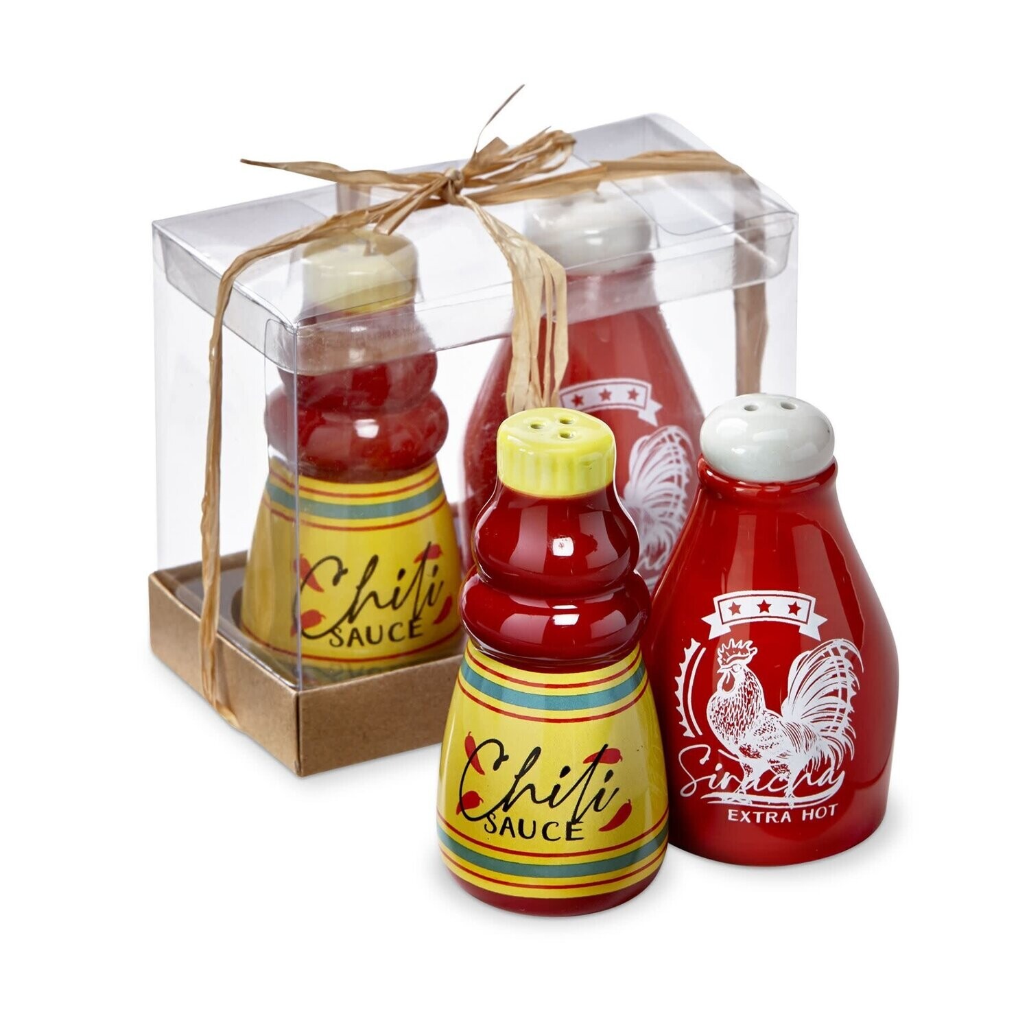 Hot Sauce Salt &amp; Pepper Shakers