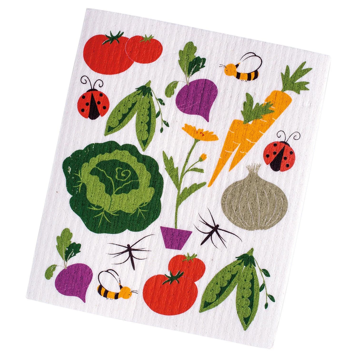 &quot;Veggie&quot; Swedish Dishcloth