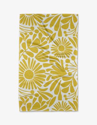 Geometry House Blooms Tea Towel