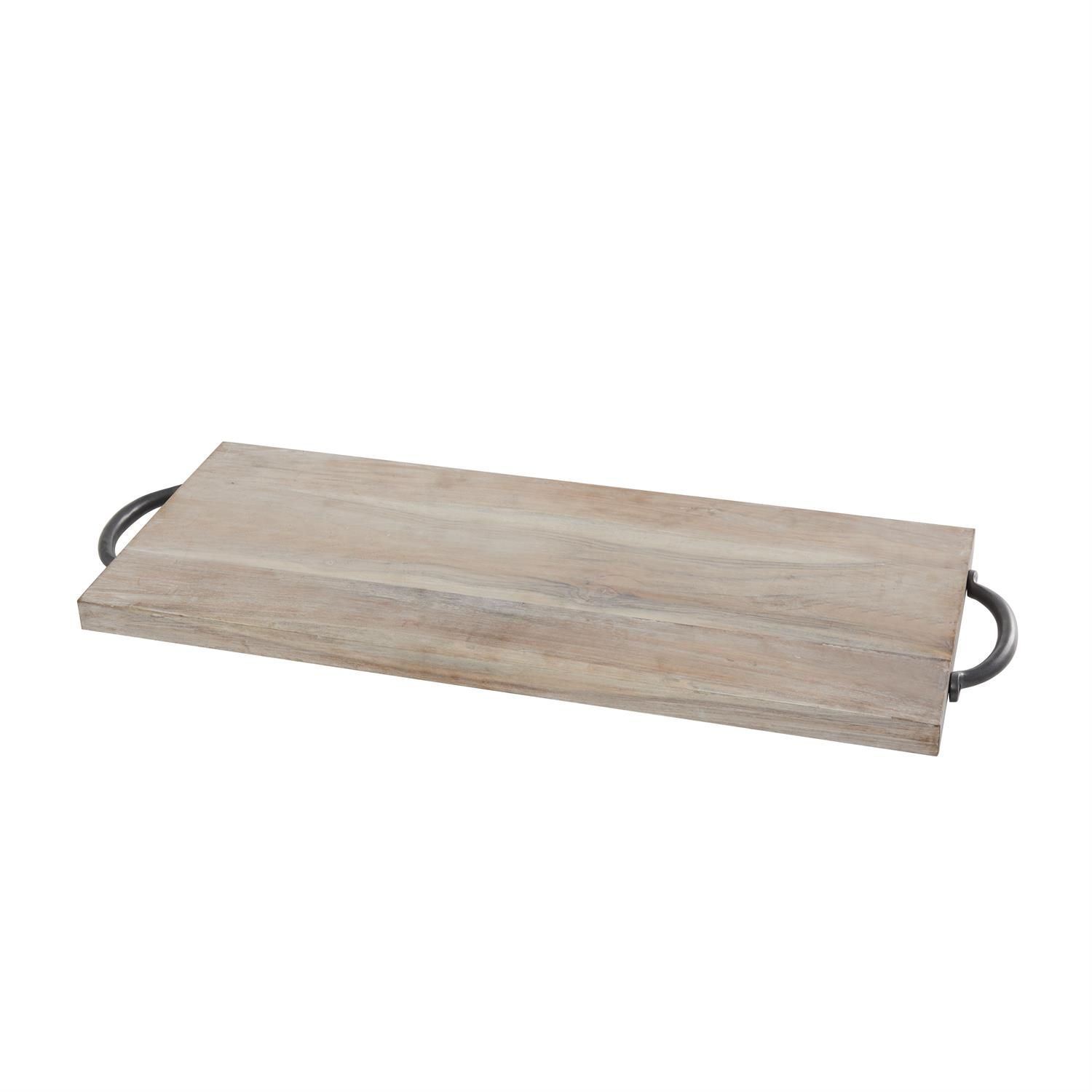 Acacia Wood Platter w/ Handles