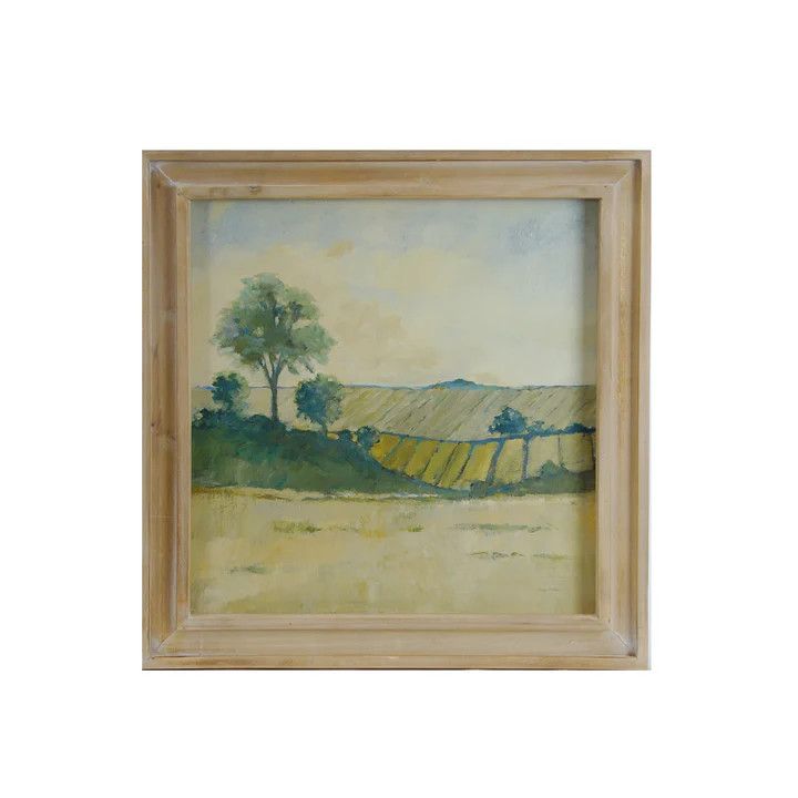 Wood Landscape In Frame