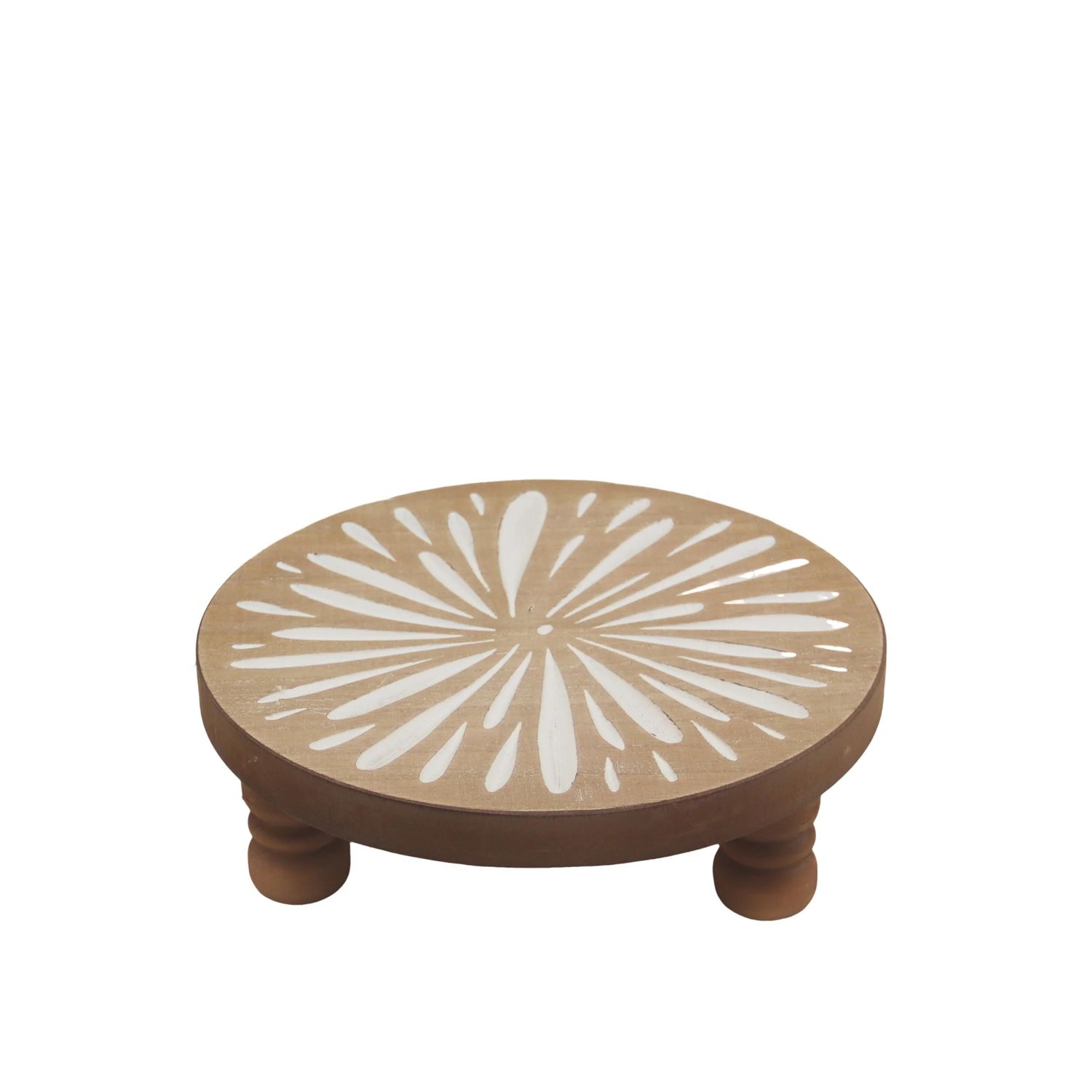 Carved Floral Riser, 11&quot;