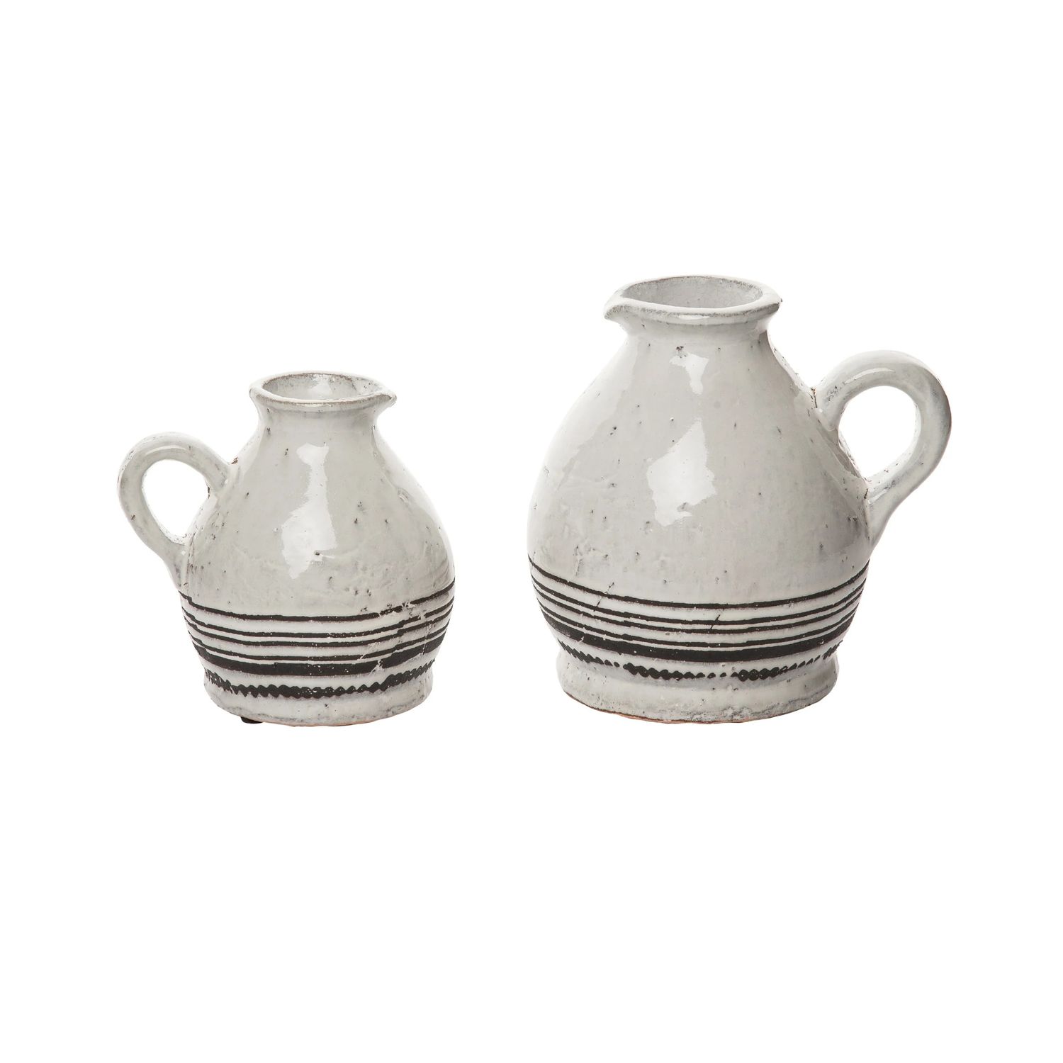 Ivory Balk Jar, 8&quot;, Size: SM