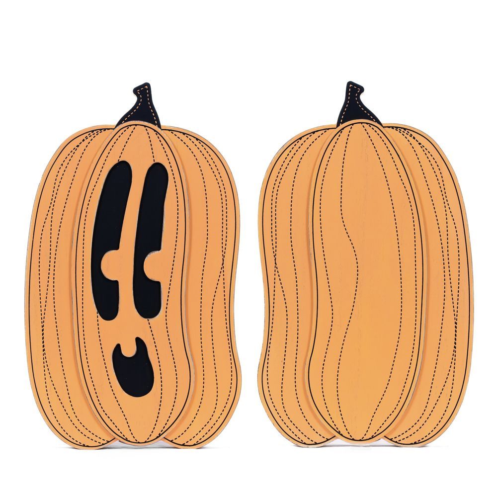 Chunky Wood Shape (Jackolantern)