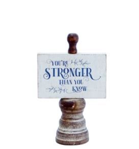Wood Tomorrow Arch Sign