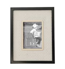 5 X 7 Weaving Photo Frame MDF/Bamboo