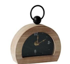 Arch Table Clock W/ Ring