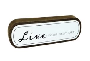 Live Tabletop Decor White