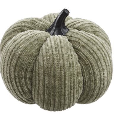 Green Fabric Pumpkin