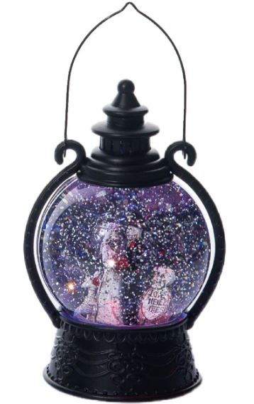 Water Globe Skeleton Wedding 8.5&quot;