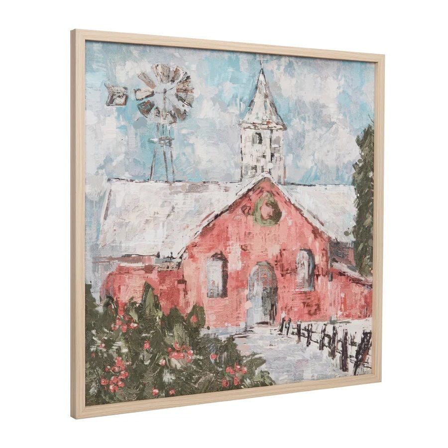 Barn Art Wall Decor 23.5&quot;