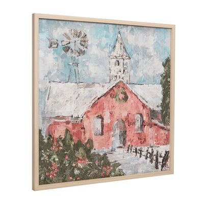 Barn Art Wall Decor 23.5&quot;