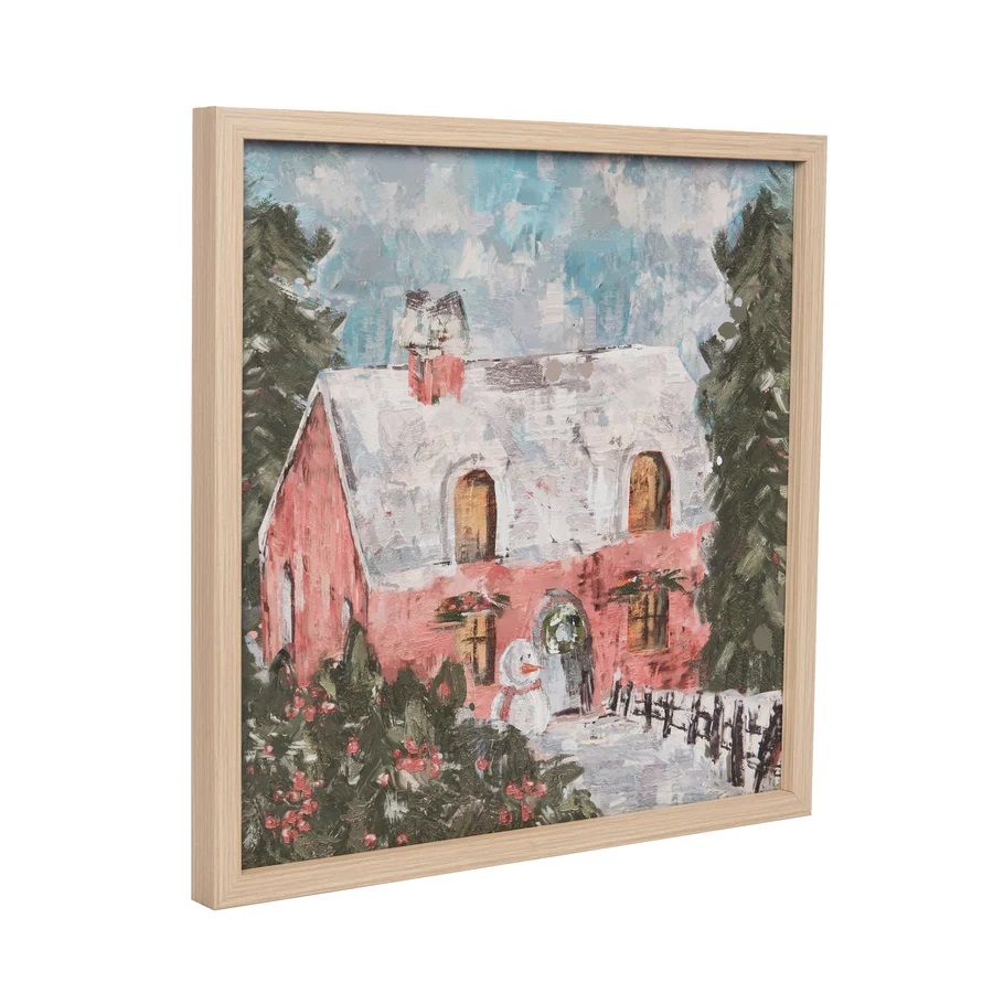 Holiday Cottage Wall Decor 16&quot;
