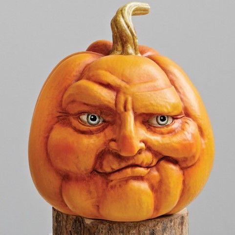 CF3691AS Pumpkin Face Orange 6&quot;