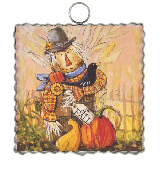 Mini Gallery Scarecrow In a Barrel