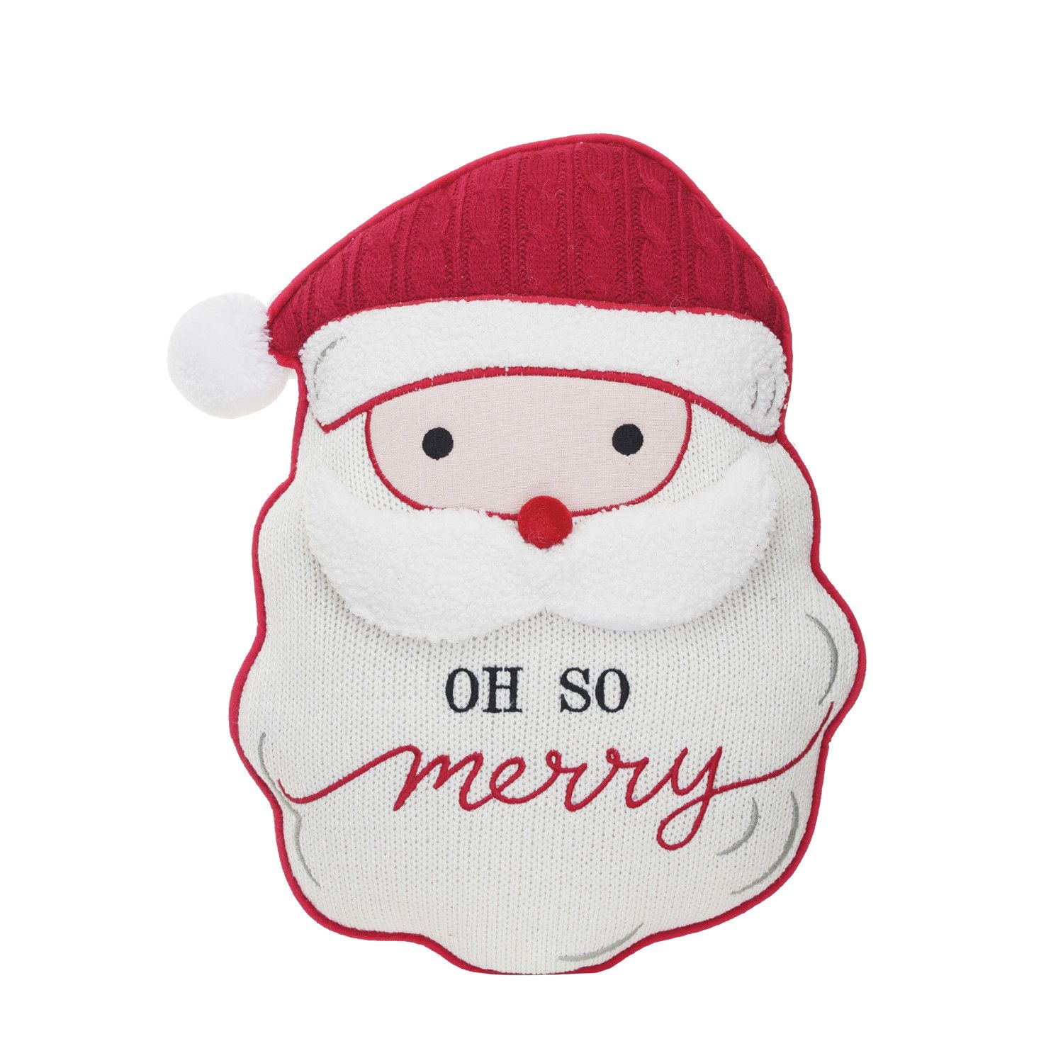 Santa Shape Pillow 17&quot; x 13&quot;