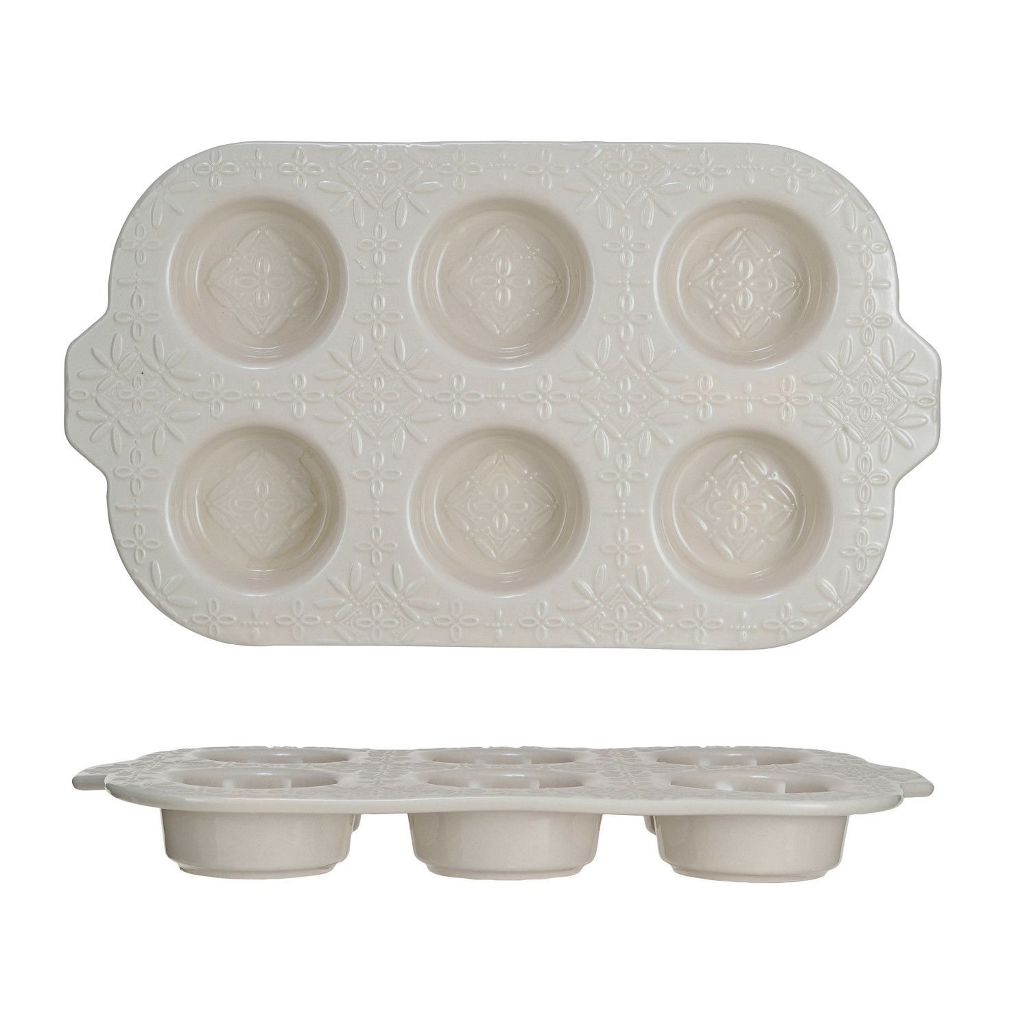 Embossed Muffin Dish 14&quot; x 8&quot;