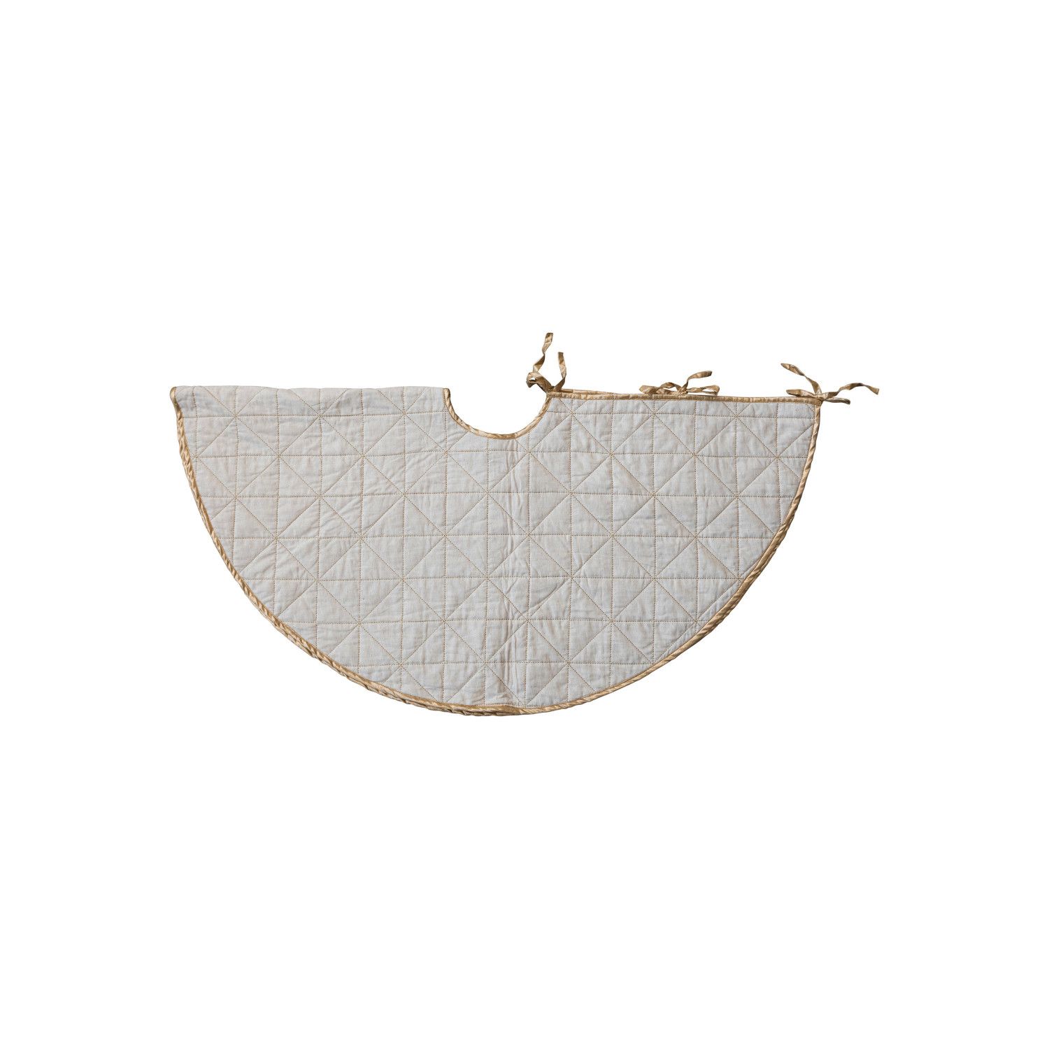 Linen Tree Skirt Cream 48&quot;
