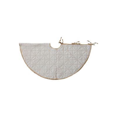 Linen Tree Skirt Cream 48&quot;