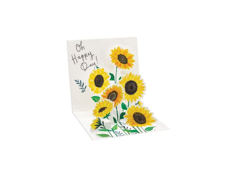 Sunflowers Pop-up Card