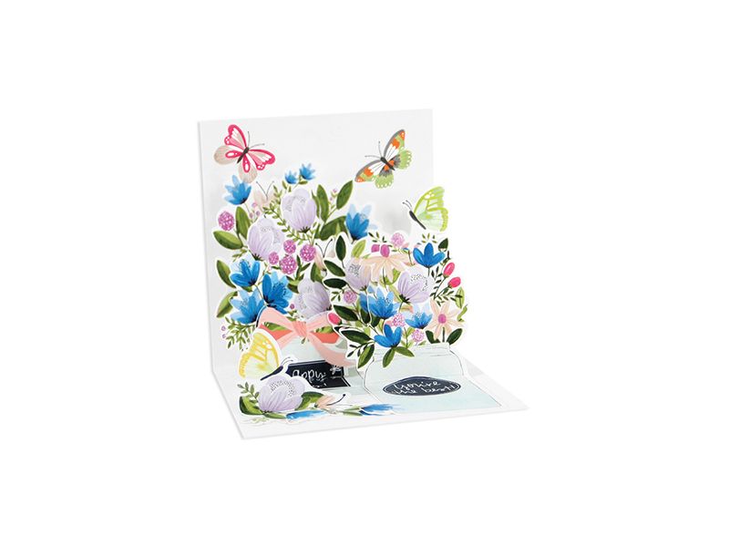 Mason Jars Pop-up Card