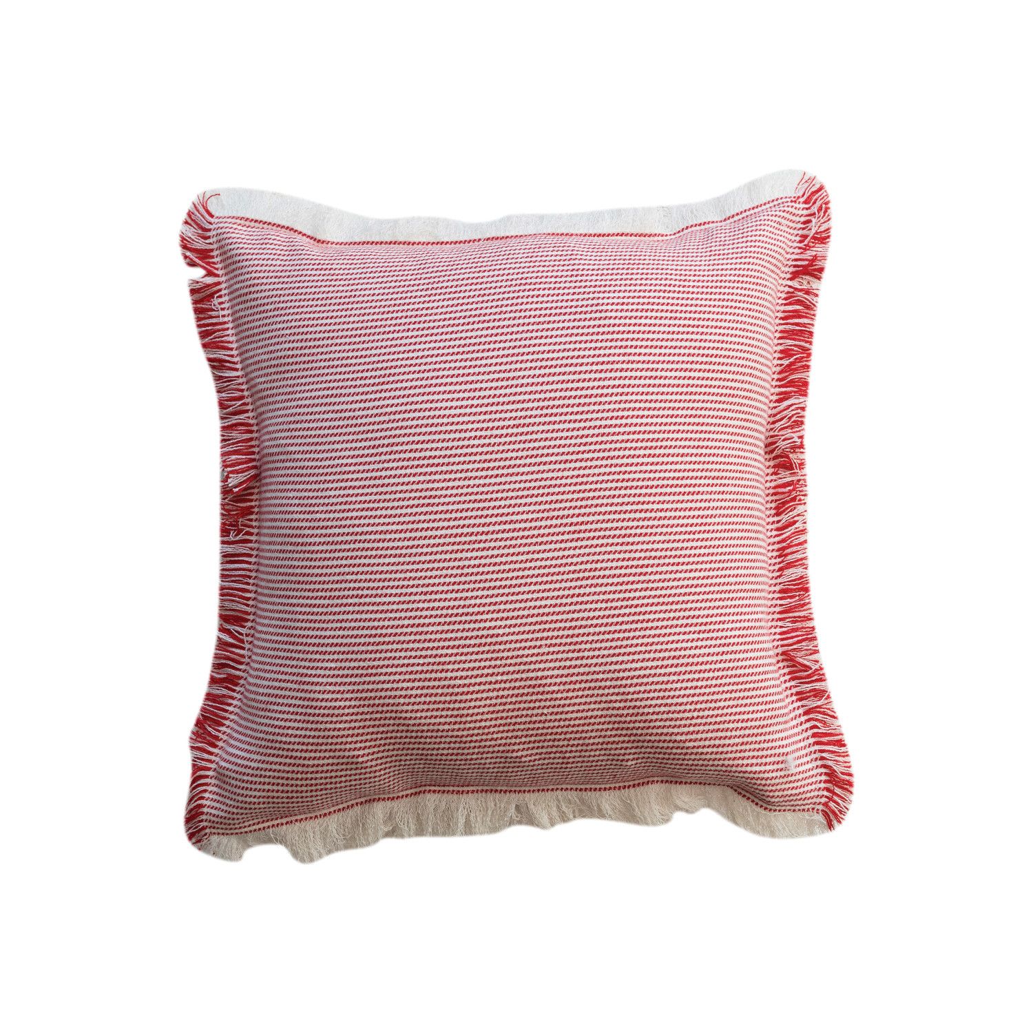 Pillow Stripes w/Fringe 18&quot;