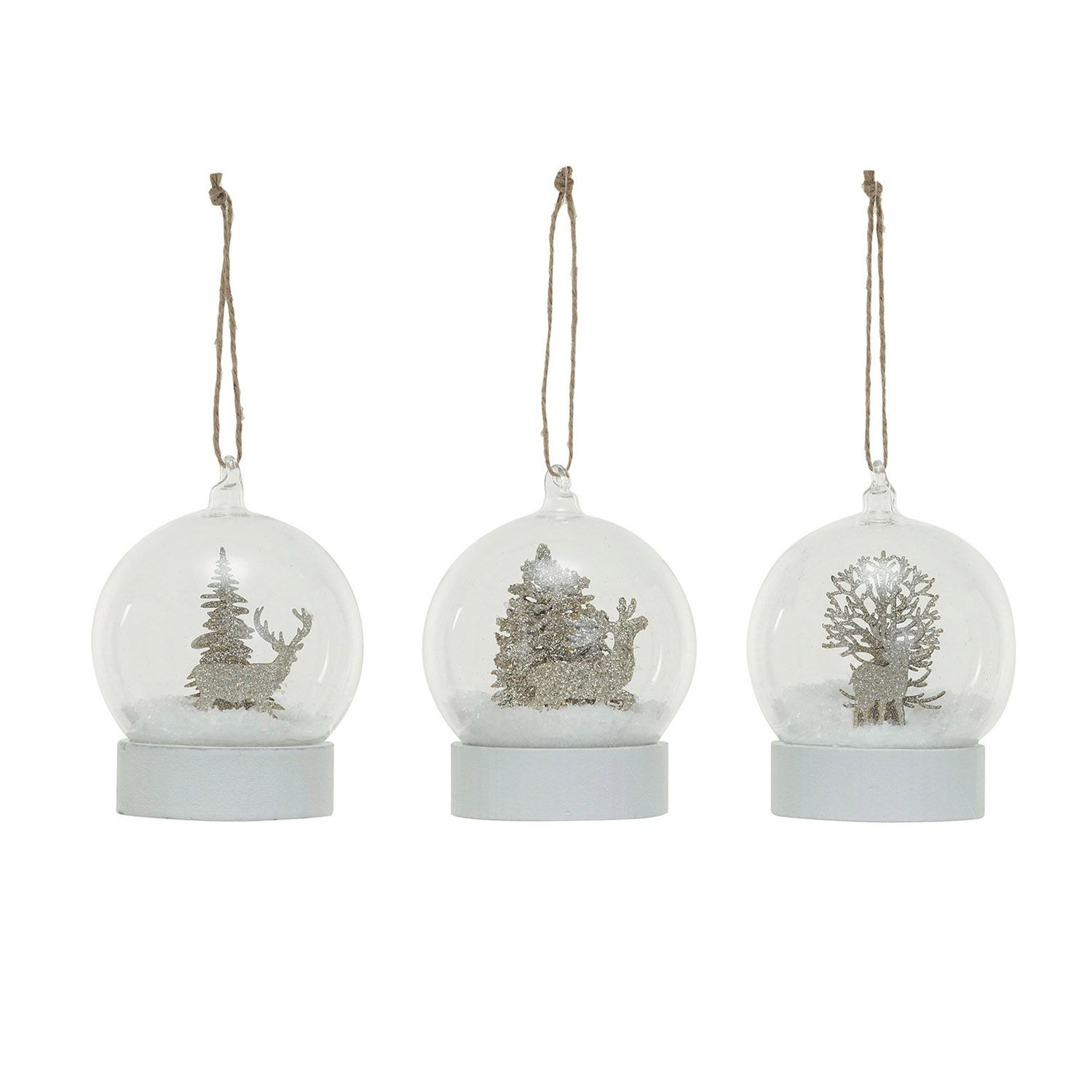 Snow Globe Ornament Assorted
