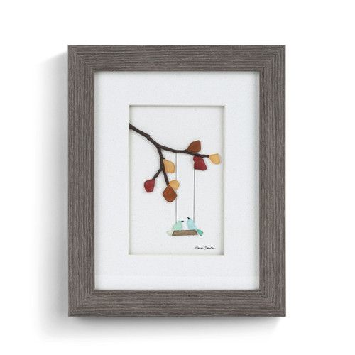 Fall Gray Wall Art 8x10