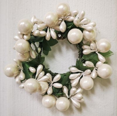Mini Mixed Berry Candle Ring Pearl