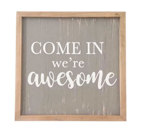 Come In Wall Decor