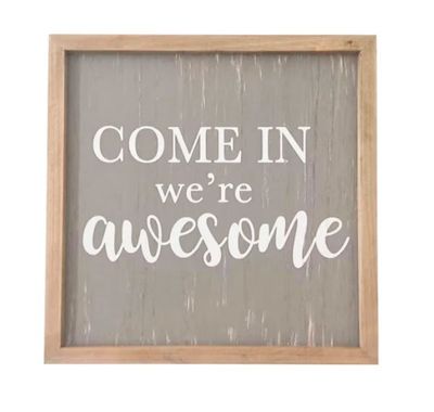 Come In Wall Decor
