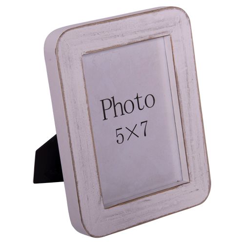 White Wood Frame 5 X7&quot;
