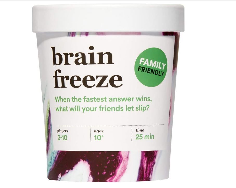 Brain Freeze Card Game