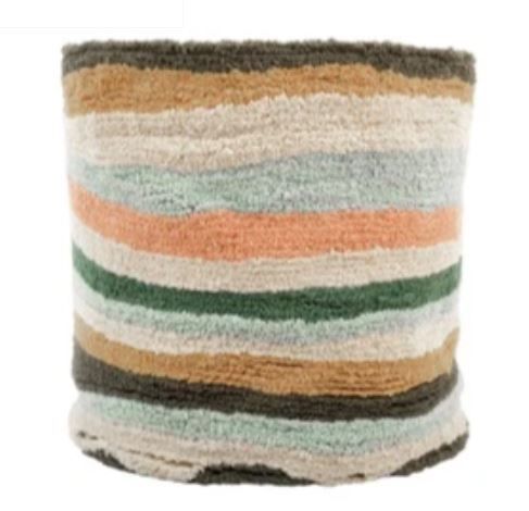 Cotton Wavy Textured Basket