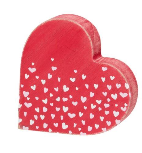 Red Heart Pattern Heart