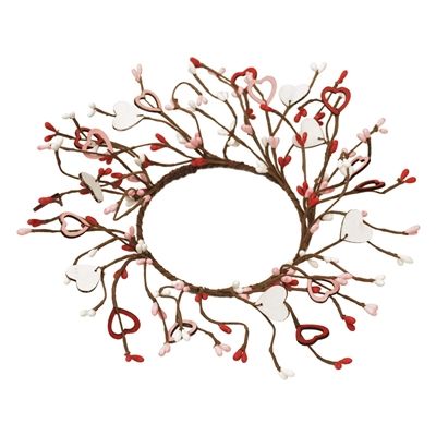 Valentine&#39;s Heart Candle Ring