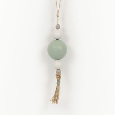 Beaded Tassel Green