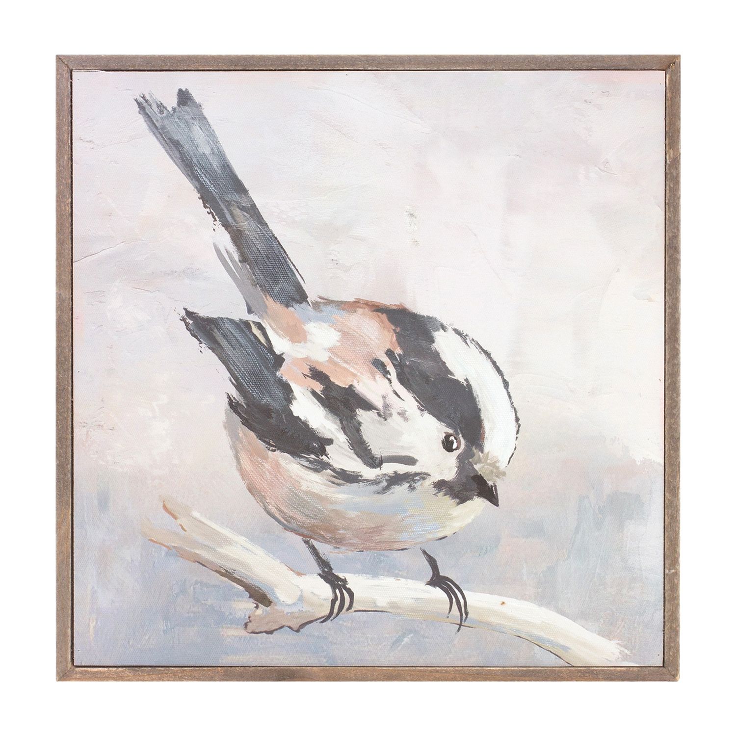 Canvas Print Gray Bird 10x10