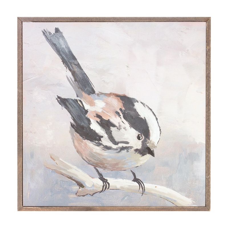 Canvas Print Gray Bird 10x10