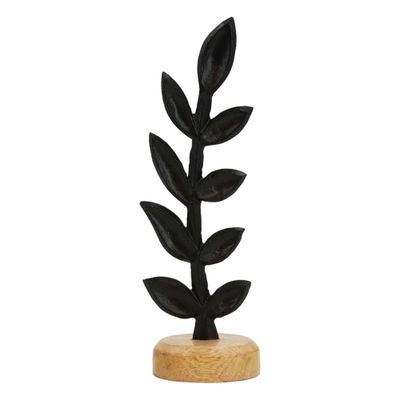 Large Metal Sprig on Stand