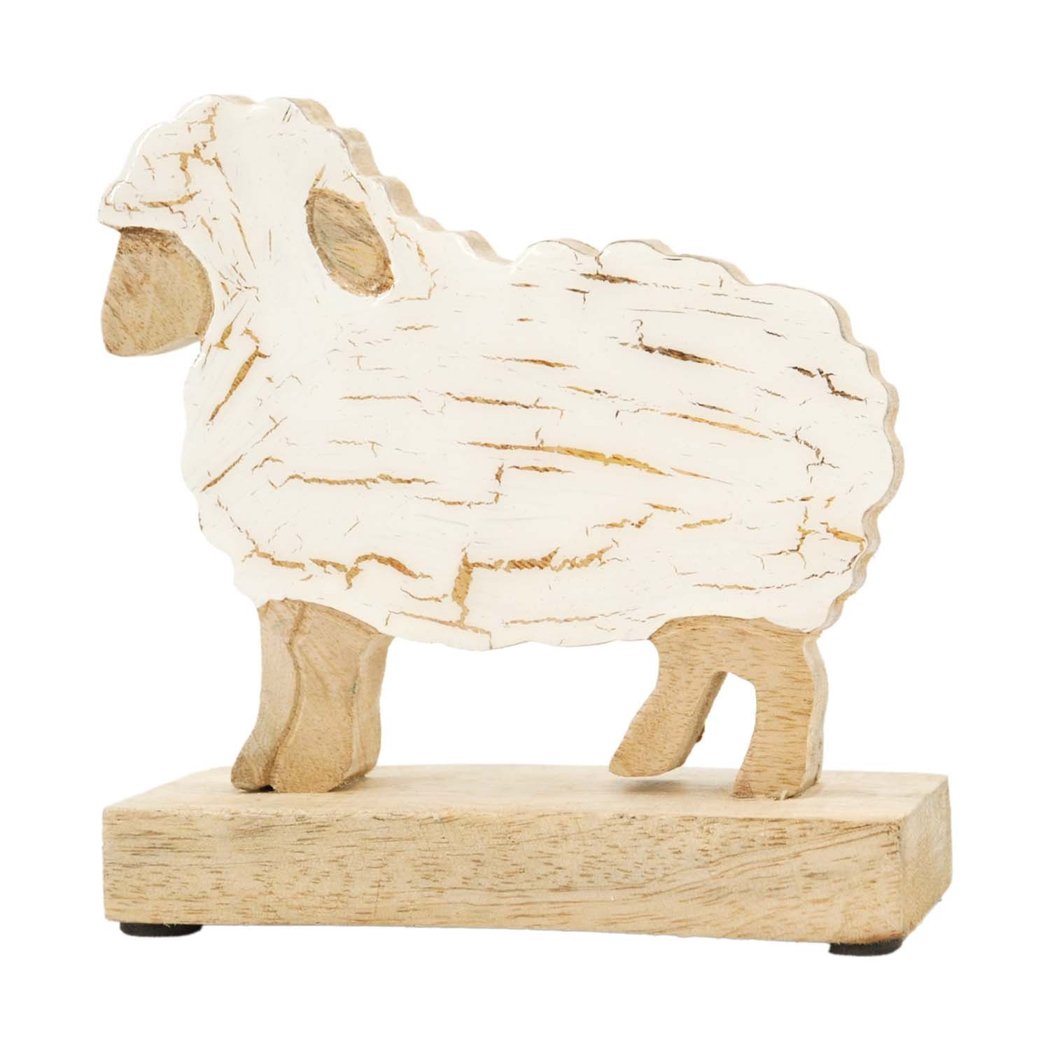 Crackled Wood Sheep