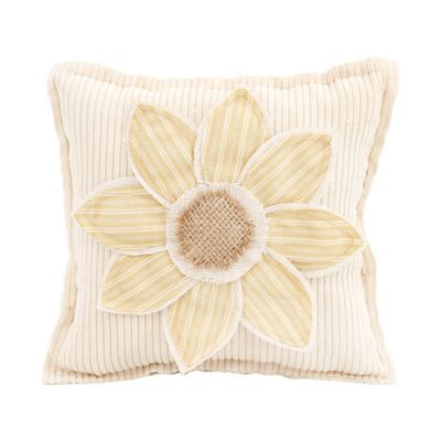 Square Sunflower Pillow