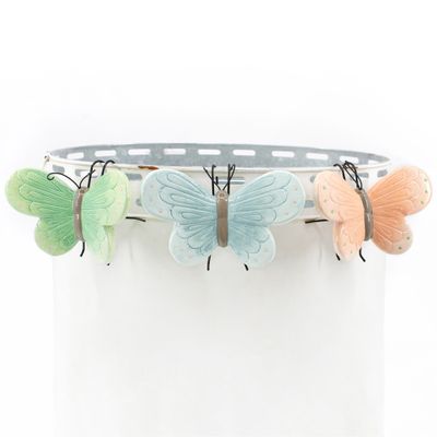 Green Butterfly Pot Hanger