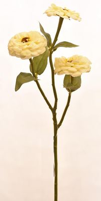 Zinnia Spray 24&quot; White