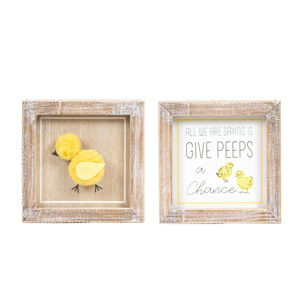 Reversible 5x5 Sign Chicks/Peeps