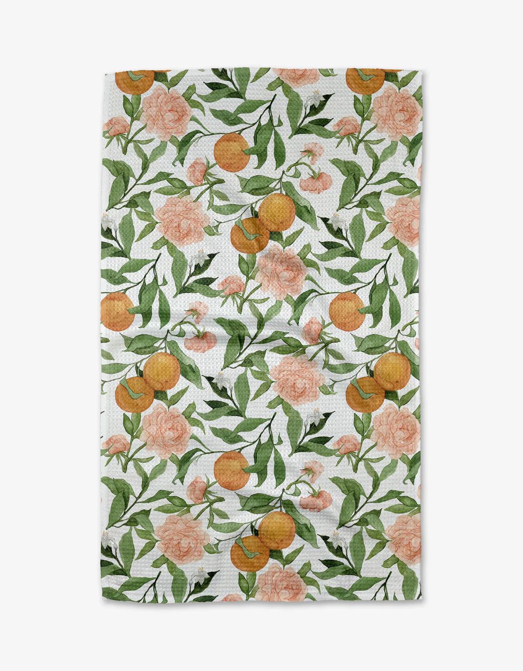 Geometry House A Peony For Your Thoughts Tea Towel